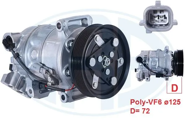 Compressor de aparelho de ar condicionado Renault Megane IV sedan (LV) (2016 - 2026) IV