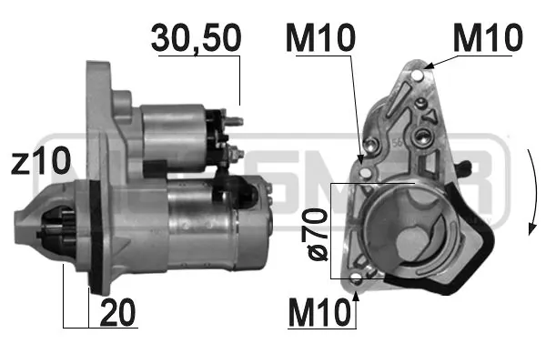 Motor de arranco Nissan Tiida  C13 ao melhor preço