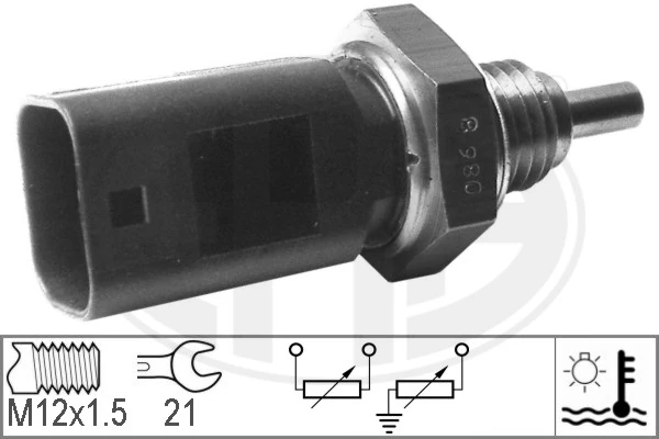 Sensor de temperatura do fluido de esfriamento Beru ST241 preço, a partir de 15,08 USD
