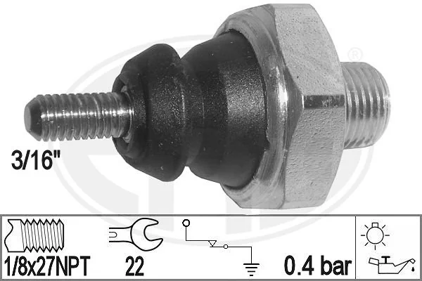 Sensor de pressão de óleo para Ford Transit V