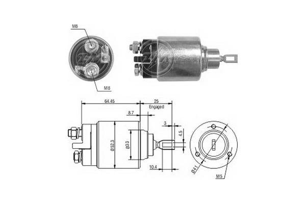 Relê retrator do motor de arranco Smart FORTWO  451 ao melhor preço