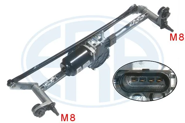 Trapézio de limpador pára-brisas para Seat Ibiza 6J8, 6P8