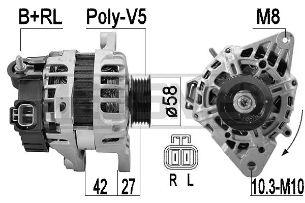 3730004010 Hyundai/Kia Gerador