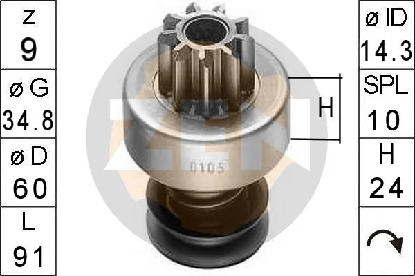 Roda-livre do motor de arranco Mercedes S W221 ao melhor preço