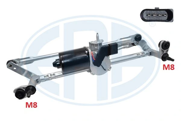 Trapézio de limpador pára-brisas para Volkswagen Polo 602, 604, 612, 614