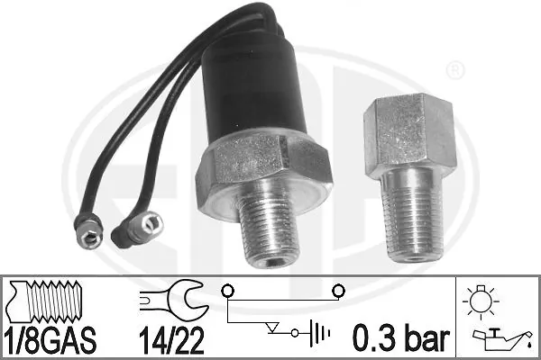 Compre 94156643 General Motors Sensor de pressão de óleo