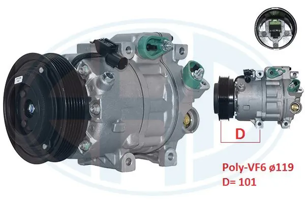 Compressor de aparelho de ar condicionado Hyundai Sonata V NF ao melhor preço