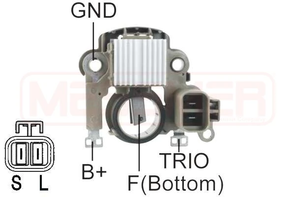 Relê-regulador do gerador (relê de carregamento) para Mitsubishi Galant E3A