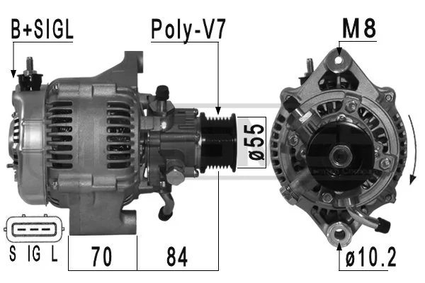 Gerador Magneti Marelli MAN7497 preço, a partir de 378,04 USD