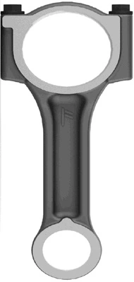 Biela de pistão de motor 93161364 General Motors