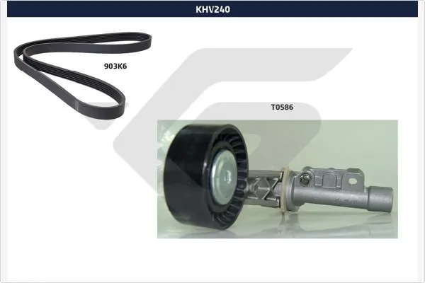 Correia dos conjuntos de transmissão, kit Peugeot/Citroen 1613445080