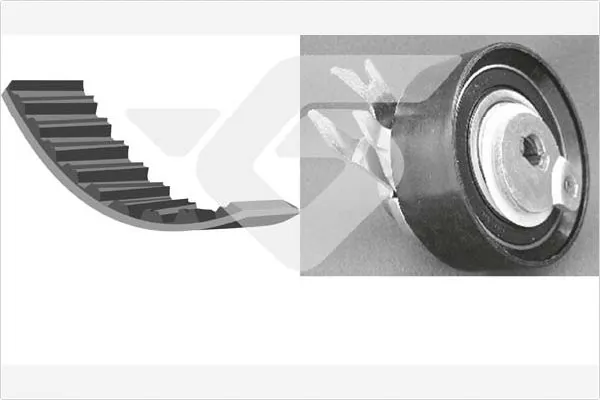 Correia do mecanismo de distribuição de gás, kit para Volkswagen Polo III 6NF