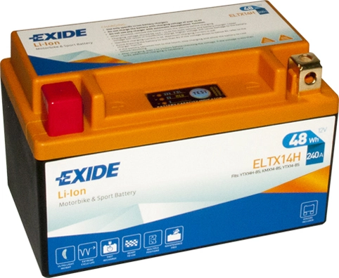 ELTX14H Exide Bateria recarregável (PILHA)