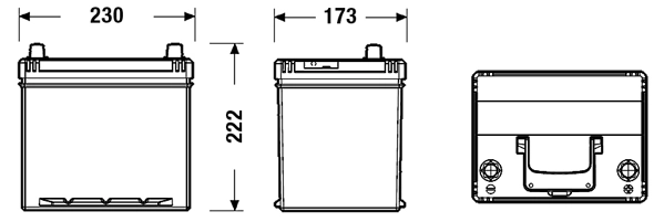 ETS60JR Magneti Marelli Bateria recarregável (PILHA)