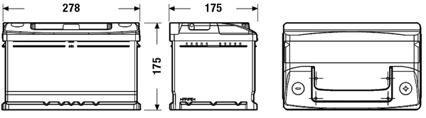 Bateria recarregável (PILHA) U540L37 NPS