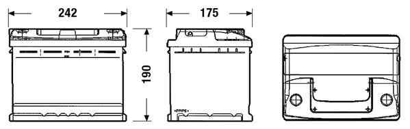 ES60R Magneti Marelli Bateria recarregável (PILHA)