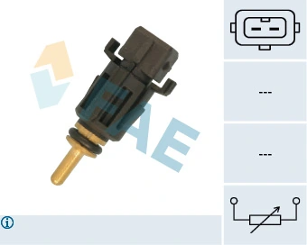 Sensor de temperatura do fluido de esfriamento BMW 5 F10 ao melhor preço