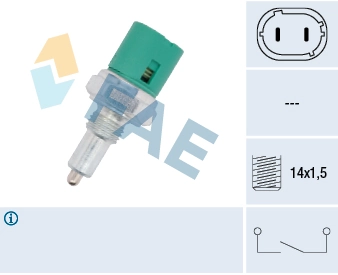 Sensor de ativação das luzes de marcha à ré Renault Kangoo  KC0, KC1 ao melhor preço