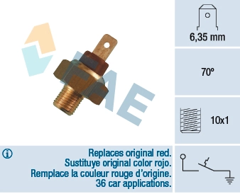 102935756 Hans Pries (Topran) Sensor de temperatura do fluido de esfriamento