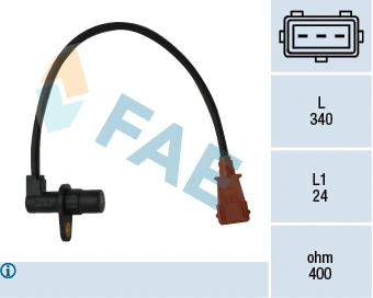 Sensor de posição (de revoluções) de cambota Citroen ZX  N2 ao melhor preço
