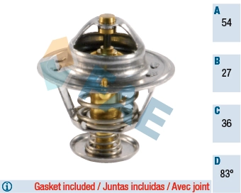 Termostato 7615235 Fiat/Alfa/Lancia