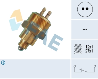Sensor de ativação das luzes de marcha à ré 5454909 Evobus/Setra