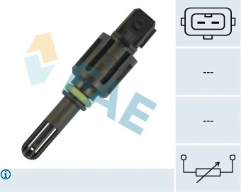 Sensor de temperatura da mistura de ar Land Rover Freelander I L314 ao melhor preço