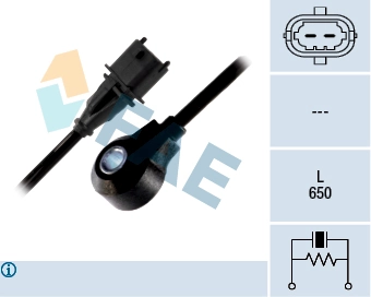 Sensor de detonação 90530434 General Motors