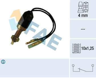 8941568210 Isuzu Sensor de ativação do sinal de parada