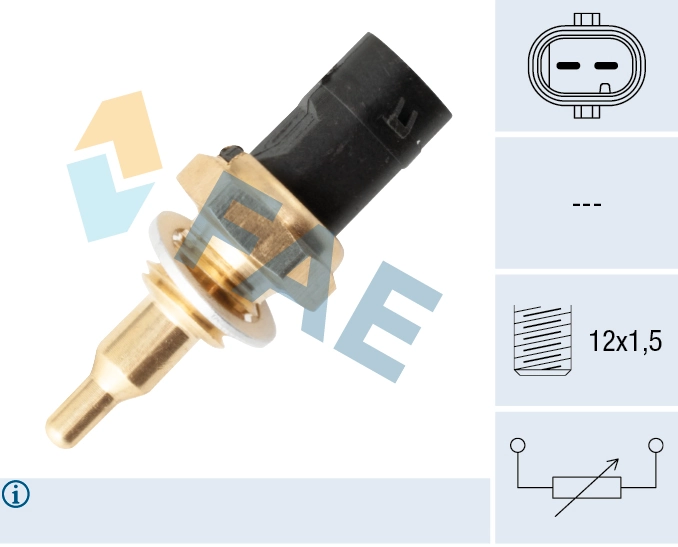 Sensor de temperatura do fluido de esfriamento (de ativação de ventilador do radiador) BMW X5  E70