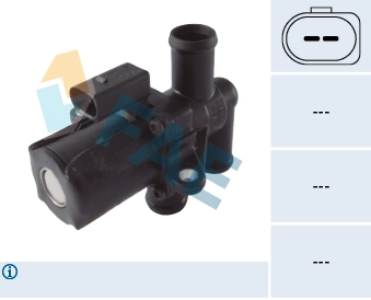 95557282402 Porsche Válvula de forno (de aquecedor)