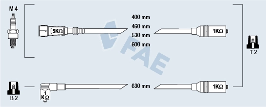Fios de alta voltagem, kit Seat Ibiza II 6K1 ao melhor preço