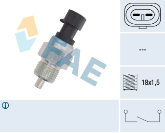 Compre 55203408 Opel Sensor de ativação das luzes de marcha à ré