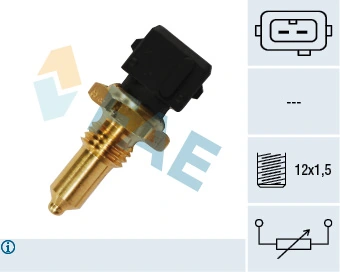 Sensor de temperatura do fluido de esfriamento BMW 5  E60 ao melhor preço