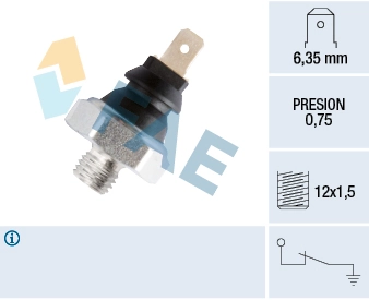 Sensor de pressão de óleo Opel Corsa  S07 ao melhor preço