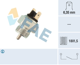 Sensor de ativação das luzes de marcha à ré Audi 80  82 ao melhor preço