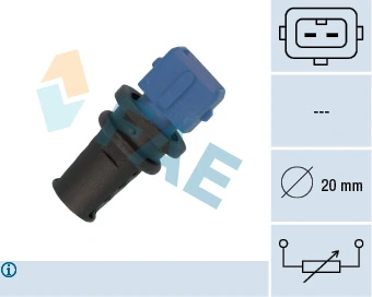 Sensor de temperatura da mistura de ar para Daewoo Lanos KLAT