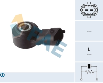  Sensor de detonação Land Rover Discovery II SUV (LJ ,LT) (1998 - 2004) II