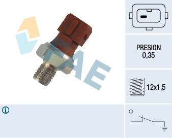 Sensor de pressão de óleo Land Rover Range Rover II LP, P38A ao melhor preço
