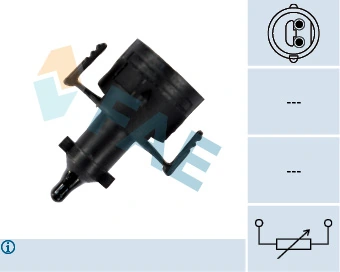Sensor de temperatura da mistura de ar Mercedes C  W201 ao melhor preço
