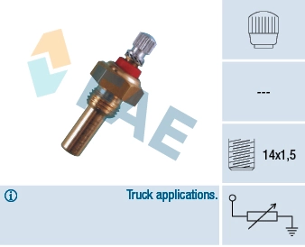 003090651 Scania Sensor de temperatura do fluido de esfriamento