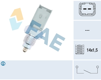 Sensor de ativação das luzes de marcha à ré para Peugeot 405 4B