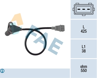 Sensor de posição (de revoluções) de cambota Chevrolet Aveo  T200 ao melhor preço