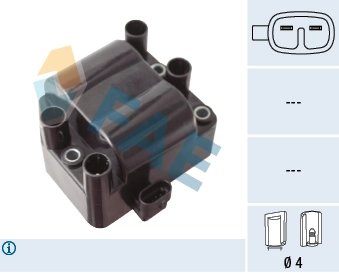 Bobina de ignição IC350005 ASR