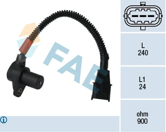 Compre Sensor de posição (de revoluções) de cambota KIA Sorento 1