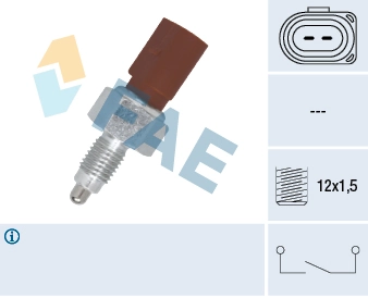 Sensor de ativação das luzes de marcha à ré para Audi A3 8PA