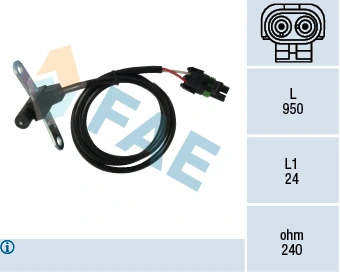 Compre 144436 EFI Sensor de posição (de revoluções) de cambota