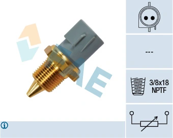 Sensor de temperatura do fluido de esfriamento Ford Transit V ao melhor preço