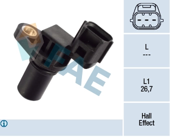 Sensor de posição da árvore distribuidora para Suzuki Swift AH, AJ