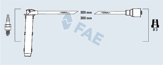 Fios de alta voltagem, kit Land Rover Freelander II L359 ao melhor preço